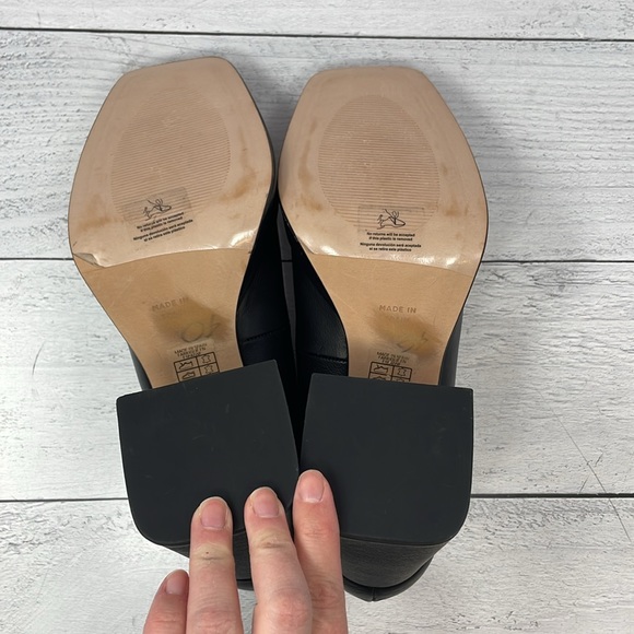 Angel Alarcon Zakia Mary Jane Heels in Black 41 S37 - Picture 6 of 7